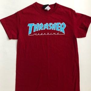 Red thrasher shirt size S